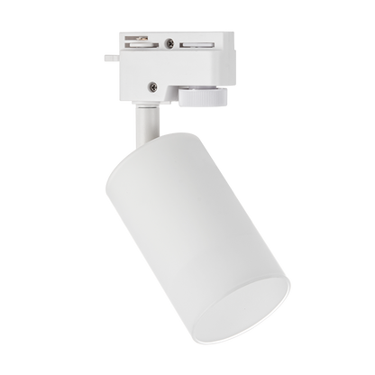 Тяло за релсов монтаж, стъклено, двупроводно, GU10, 220-240V AC, IP20, бял /  RPG2W