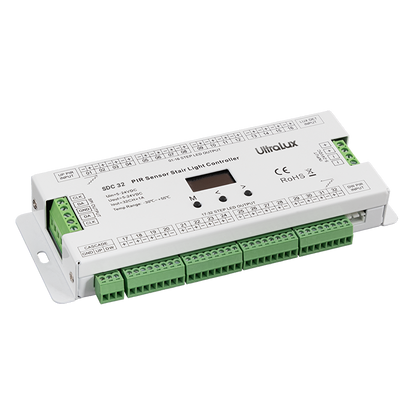 Контролер за стълбищно осветление 5-24V DC, 32 стъпала, 1 А/стъпало, 960 пиксела /SDC32