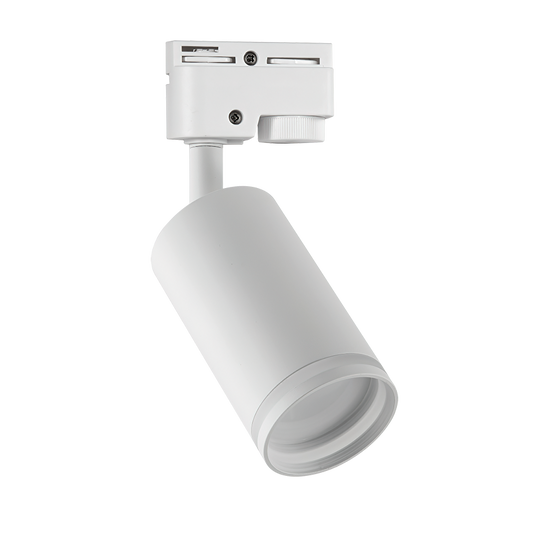 Тяло за релсов монтаж, двупроводно, GU10, 220-240V AC, IP20, бяло / RPS2W