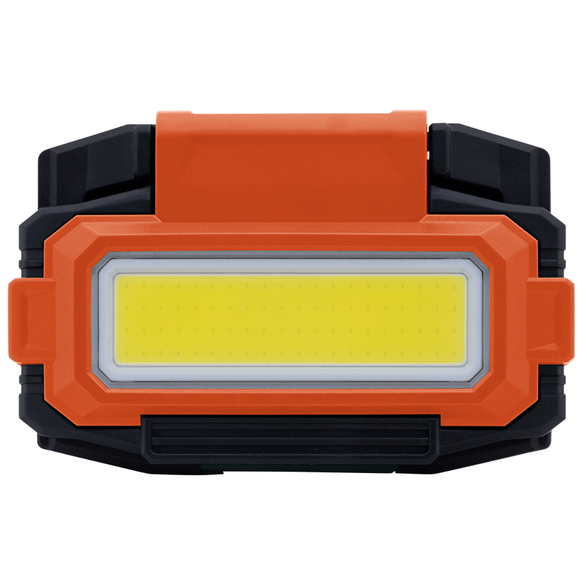 Портативна LED работна лампа с магнитна основа, карабинер и стойка 10W, 7000K, 5V DC, IP54 / LWL10