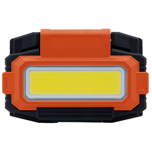 Портативна LED работна лампа с магнитна основа, карабинер и стойка 10W, 7000K, 5V DC, IP54 / LWL10