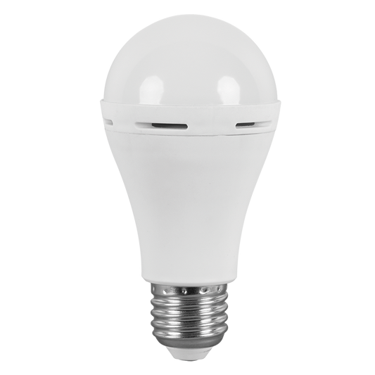 LED лампа крушка с вградена батерия 6W, E27, 4000K, 220-240V AC, неутрална светлина / LBE62740