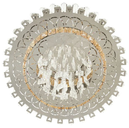 Плафон Casablanca, хром, led 50w, RGB, 2700-6000k, 2848/50