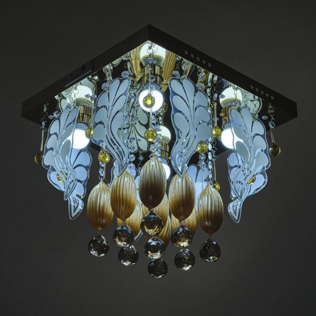 Плафон Camagro, златен, led RGB 4xe27, 3083/40 gd