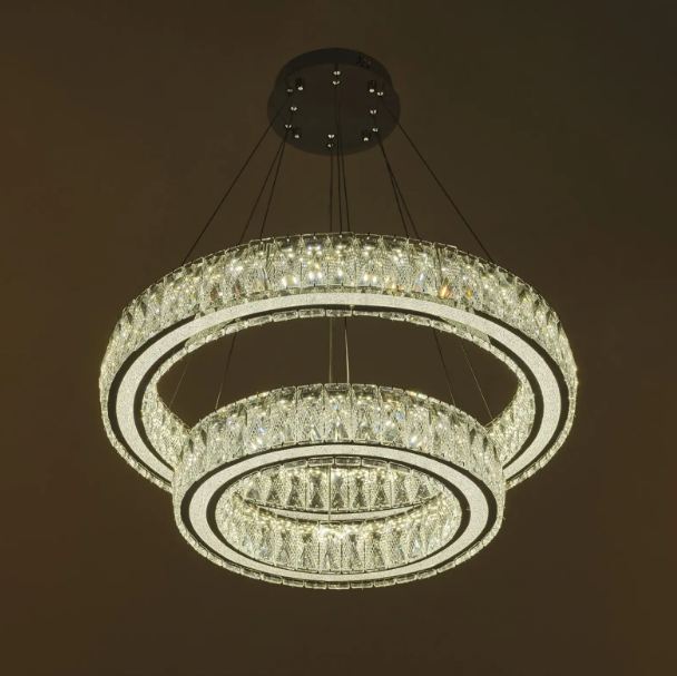Полилей Cristalflow, хром, led 300w, 3000-6000k, 4261/r40+60 ch
