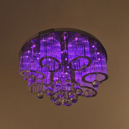 Плафон Dream, хром, 7xE27+led 9w, 3085/50 CH