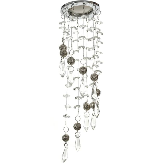 Луна за вграждане Lavish, хром, 1xGU10, 3072 CH