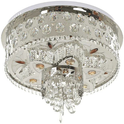 Плафониера Aisha, хром, led 36w, 3000-6000k+RGB, 4058/500