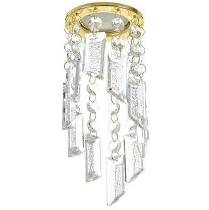 Луна за вграждане Flush, злато, 1xGU10, 4003 gd