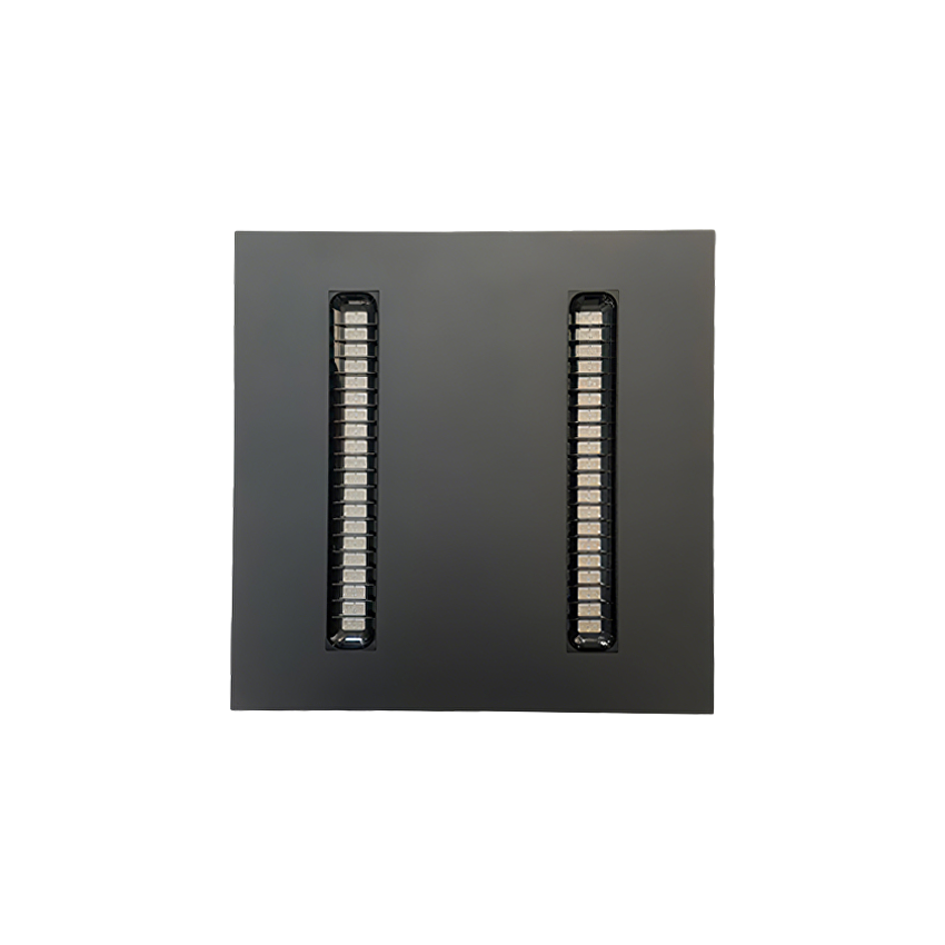 LED панел за октрит монтаж, 600х600, UGR<19, 40W, 4000K, 130 lm/W, 90°, 220V-240V AC, черен, IP20 / LPXB664040