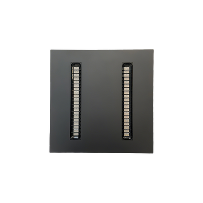 LED панел за октрит монтаж, 600х600, UGR<19, 40W, 4000K, 130 lm/W, 90°, 220V-240V AC, черен, IP20 / LPXB664040