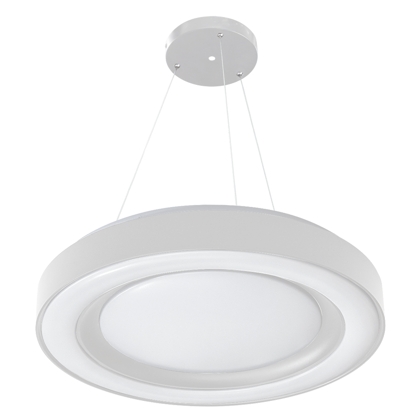 LED димираща ССТ плафониера с дистанционно управление бял, max.72W, 3000K-6000К, 220-240V AC, кръг, IP20 / SPL4L72RCW