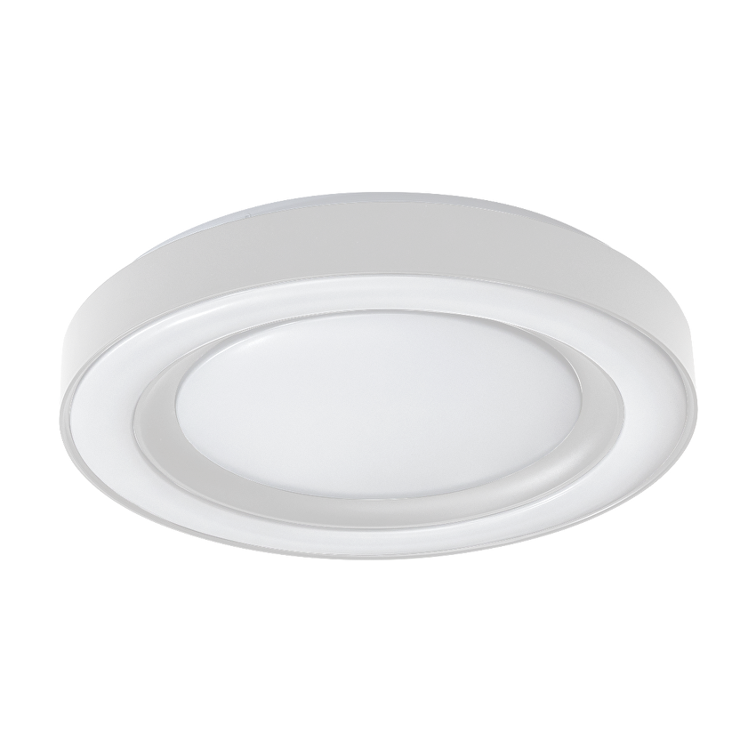 LED димираща ССТ плафониера с дистанционно управление бял, max.72W, 3000K-6000К, 220-240V AC, кръг, IP20 / SPL4L72RCW