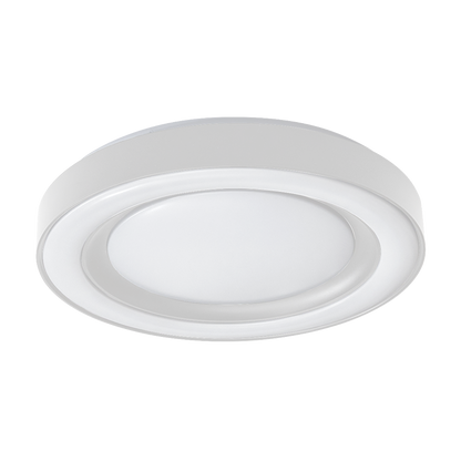 LED димираща ССТ плафониера с дистанционно управление бял, max.72W, 3000K-6000К, 220-240V AC, кръг, IP20 / SPL4L72RCW