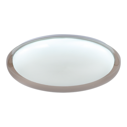 LED димираща ССТ плафониера с дистанционно управление, опушен кварц, max.72W, 3000K-6000К, 220-240V AC, кръг, IP20 / SPL5LG72RC