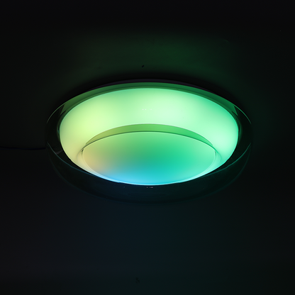 LED димираща ССТ плафониера с дистанционно управление, опушен кварц, max.72W, 3000K-6000К, 220-240V AC, кръг, IP20 Арт. № SPL5LV72RC