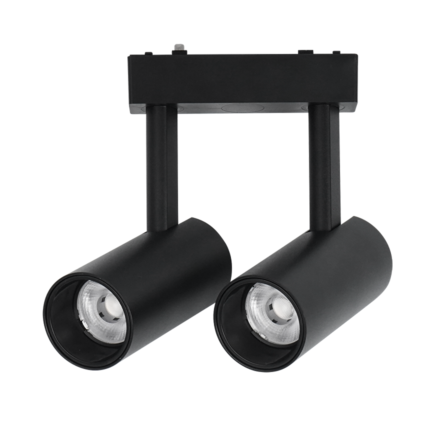 LED магнитен smart спот, двоен, 2x10W, CCT, 48V DC / LMST1S210CCT