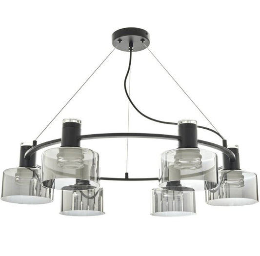 Полилей Nouvelle, черен, led 36w, 4000k, 2804R/6 BK