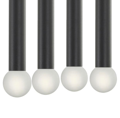Полилей Arsanas, черен, led 4x6W, 3000-6000k, 2795/4 BK