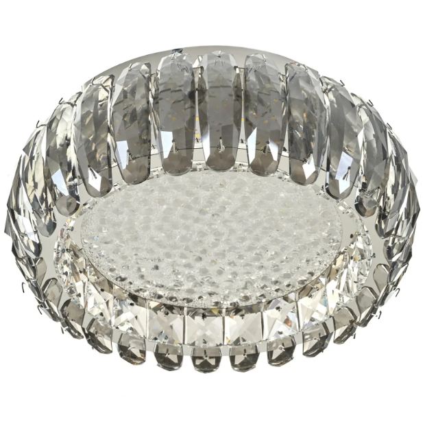 Плафон Chiffon, хром, led 60w, 3000-6000k, 4258/r30 ch