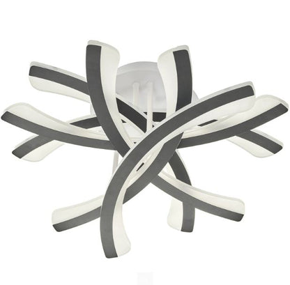 Плафон Nightflyer, черен, led 120w, 3000-6000k, 2791 BK