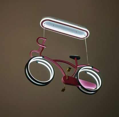 Полилей Wheels, розов, 3000k-4000k-6000k, led 42w, 2649 pk