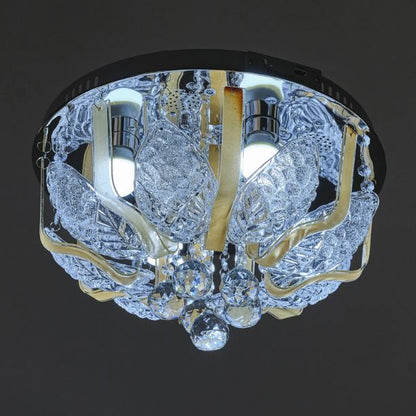 Плафон Roswell, хром, led RGB 4xe27, 3079/40 ch