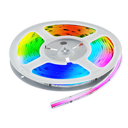 Дигитална RGB LED лента 16W/m, IC WS2811, 24V DC, 16 pixels/m, COB, 5m, IP20 / LCDG576RGB