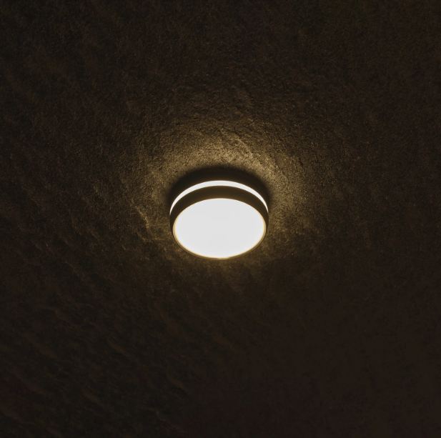 Луна за външен монтаж Prestige, черен, led 12w, 1500lm, 3000-6000k, 3004/9 bk