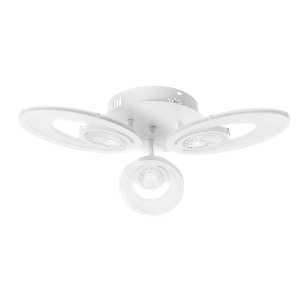 Плафон issa, бял, led 80w, 3000K-4000K-6000K, 2486/80W