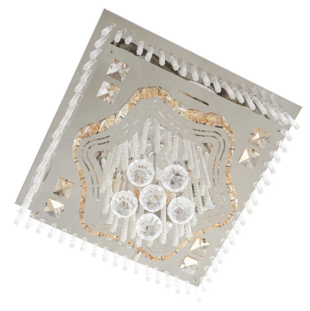 Плафон Tenerife, хром, led 35w, RGB, 2700-6000k, 2849/40