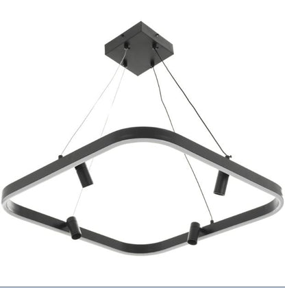 Полилей Aiden със смарт управление, черен, led 98w, 3000-6000k, 2809BK/60T