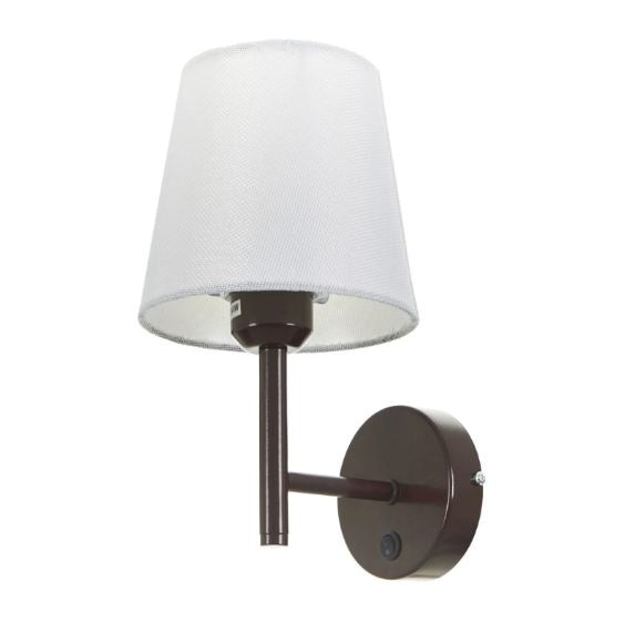 Текстилен аплик, бял, 1x40w, 2064/1w cf d337