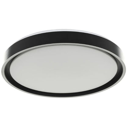 Плафон със смарт управление Melody, черен, led 96w, 3000-6000k, 2888T/500 BK