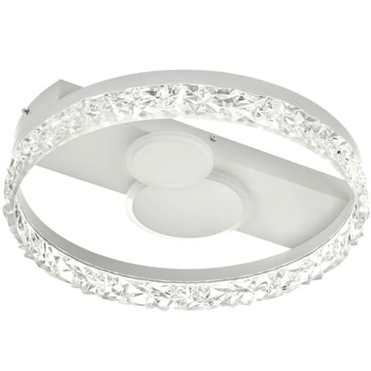 Плафон Glyndon със смарт управление, бял, led 82w, 3000-6000k, 2812WH/50T