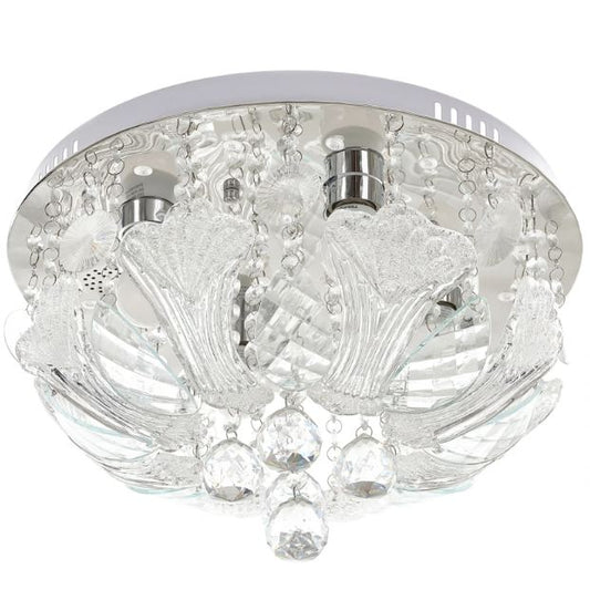 Плафон Natali, хром, led RGB 9w+4xe27, 3078/40 ch