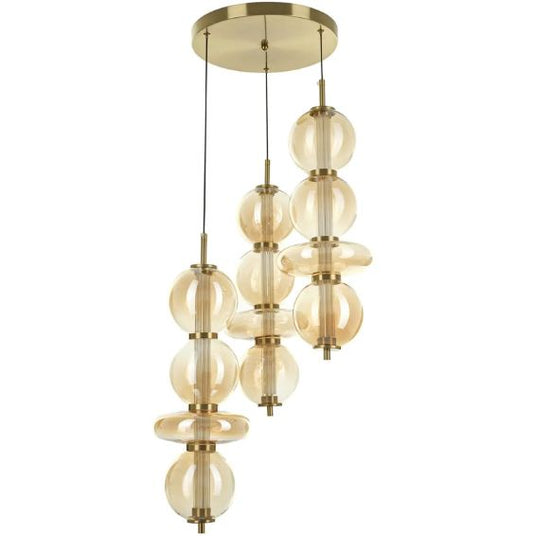 Полилей Solana, мат злато, led 36w, 3000-6000k, 4167/3 GD