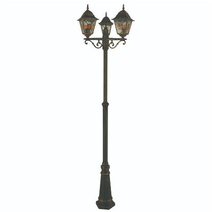 Belight Градинска лампа стояща 3xЕ27 max 60W, златна патина/34008-13-42