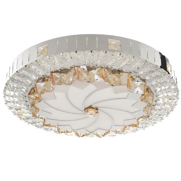 Плафон Arakame, хром, led 50W, 3000k-4000k-6500k, 2845/40