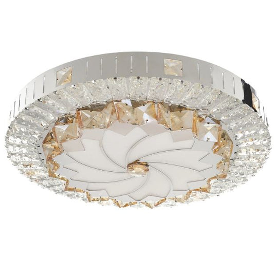 Плафон Arakame, хром, led 50W, 3000k-4000k-6500k, 2845/40