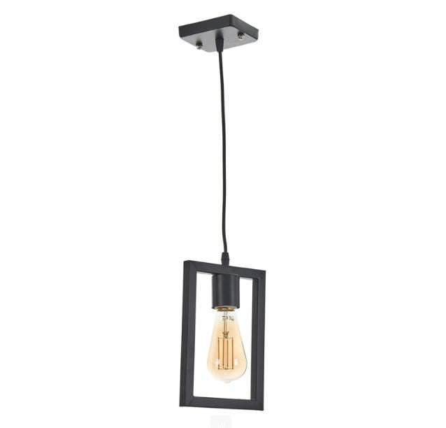 Метален пендел, черен, 1x40w, 1998/1p bk