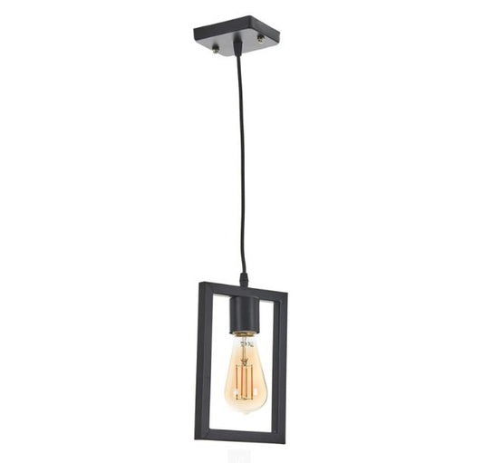 Метален пендел, черен, 1x40w, 1998/1p bk
