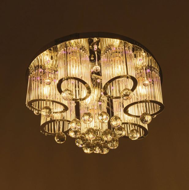 Плафон Dream, хром, 7xE27+led 9w, 3085/50 CH