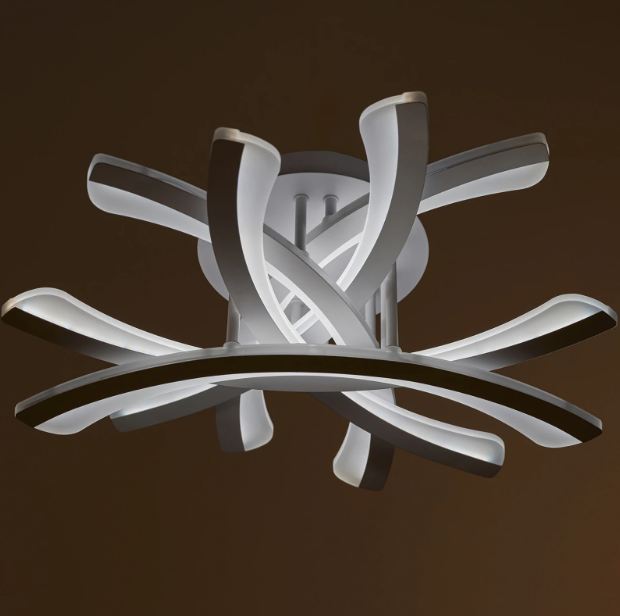 Плафон Nightflyer, бял, led 120w, 3000-6000k, 2791 WH