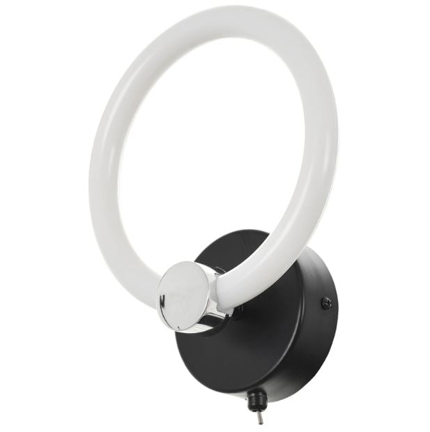 Аплик Levi, черен, led 14w, 3000-6000k, 2813BK/1W