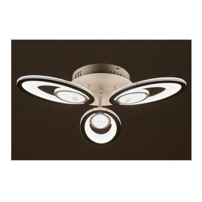Плафон issa, бял, led 80w, 3000K-4000K-6000K, 2486/80W