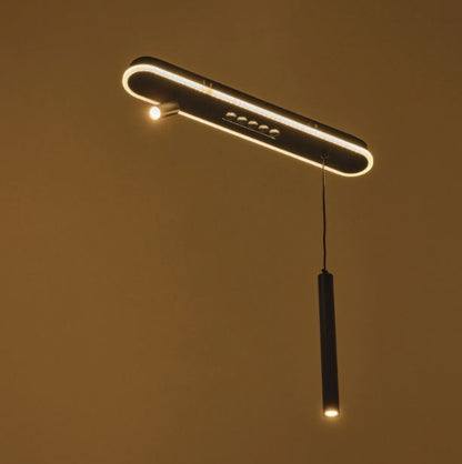 Полилей със смарт управление Evora, черен, led 47W, 2918lm, 3000-6000k, 4023/2p bk