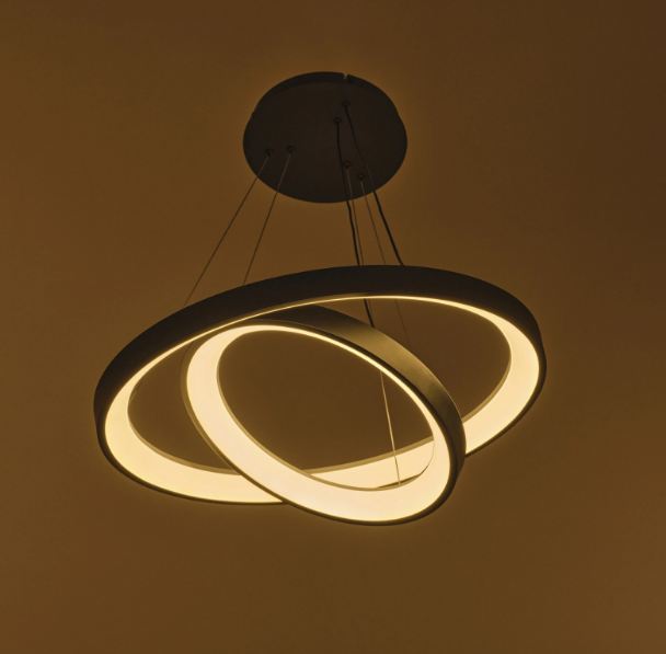 Полилей със смарт управление Maple, черен, led 37W, 2776lm, 3000-6000k, 4005 bk