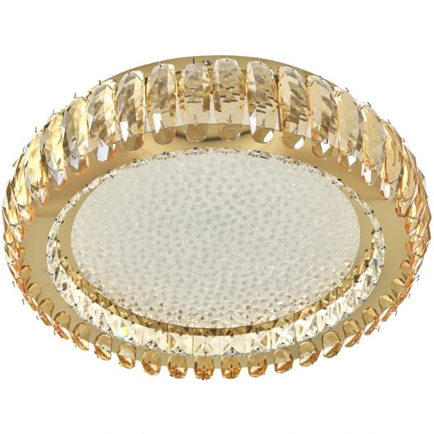 Плафон Chiffon, златен, led 120w, 3000-6000k, 4258/r45 gd