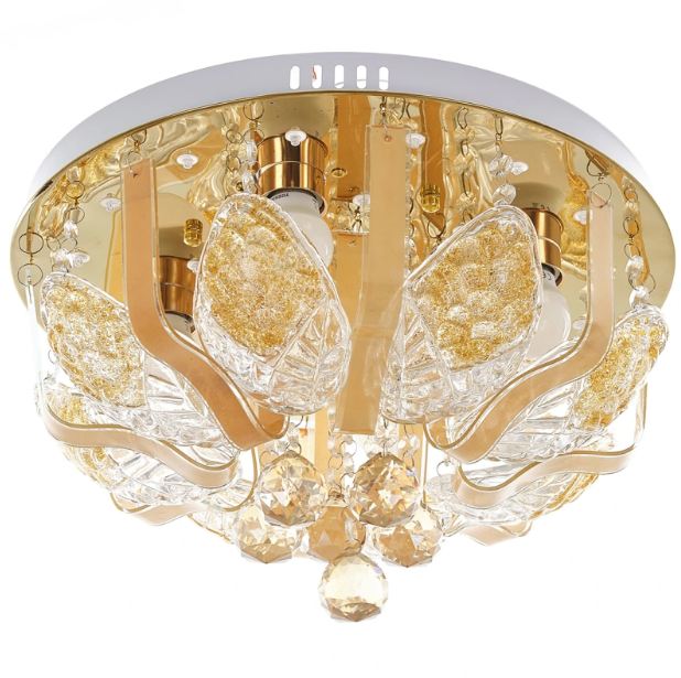 Плафон Roswell, златен, led RGB 4xe27, 3079/40 gd